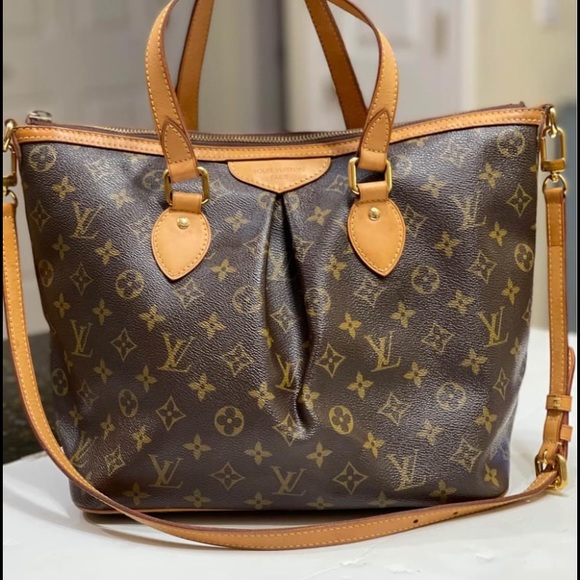 Vintage Louis Vuitton Palermo PM Bag with detachable long strap - Picture 2 of 16